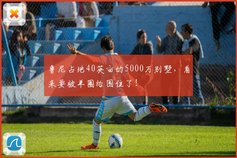 鲁尼占地40英亩的5000万别墅，看来要被羊圈给围住了！